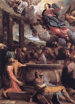 Assomption de la Vierge Baroque Annibale Carracci Peinture à l'huile